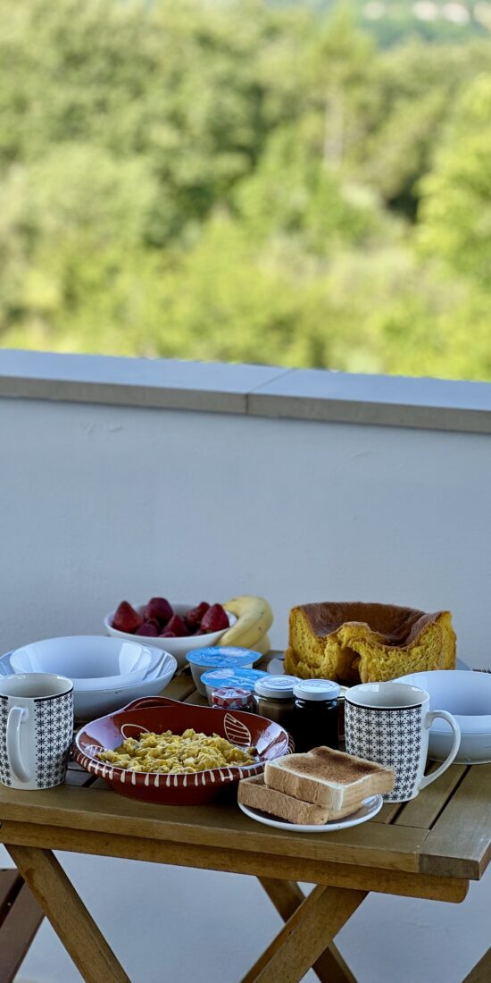 Pequeno-almoço privada varanda Suite Júnior